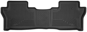 Honda Pilot Floor Mats - Rear - Husky Liners - X-act Contour Series - Black - `16-`21